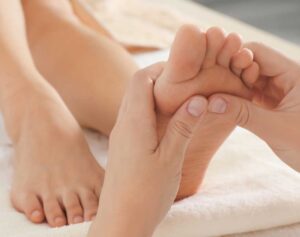 Fußmassage